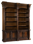 European Renaissance II Double Bookcase