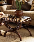 Royal Kahala Striped Delight Accent Table