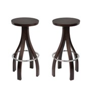 Champagne Set Bar Stool-Wenge Wood