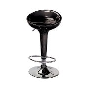 Scooper Bar Stool-Black