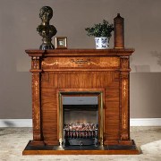 Orpheus Fireplace 972 with Base &  Electric