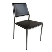 Stackable Chairs Dining Chair-Brown