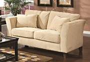 Park Place Love Seat - Cream