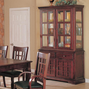 Cherry Finish Buffet Hutch