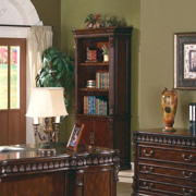 Rich Brown Home Office Bookcase