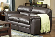 Weston All Leather Loveseat