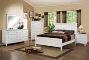 Harris Panel Bedroom Set White