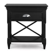 Regan Wood Open Nightstand