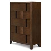 Twilight Wood 5 Drawer Chest