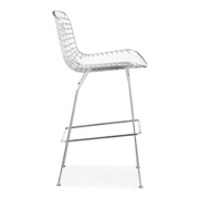 Wire Bar Chair White