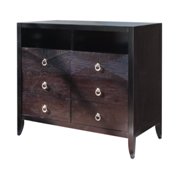 Camden Media Console Dresser-Silvered