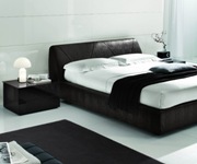 Strip GL.01 (Dk. Brown)- Bed  - Made in Italy