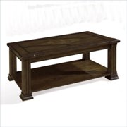 Villa Madrid Cocktail Table in Dusk Brown Finish