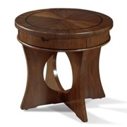 Manhattan End Table-Walnut Brown