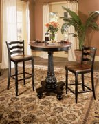 Indigo Creek Pub Table in Black