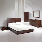 Ariana Platform Bed Bedroom Set-Beaver-Queen