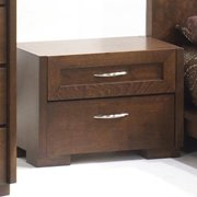 Madrid Night Table Nightstand-Brown