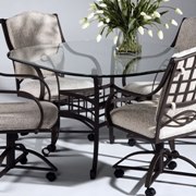 Anita Rod-Iron Transitional Table