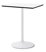 Crown Square Dining Table-White