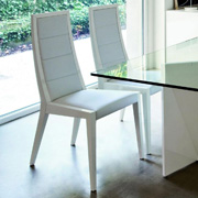 Sapphire White Dining Chairs - Set of 2