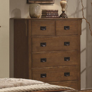 Georgia Chest of Drawers with Classic Arts & Crafts Pulls