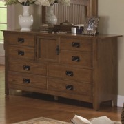 Georgia 8 Drawer Dresser with Center Door