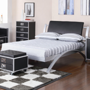 LeClair Full Metal Platform Bed