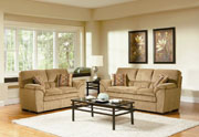 Molly Casual Sofa Set with Throw Pillows