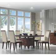 Distress Walnut Dining Room Set