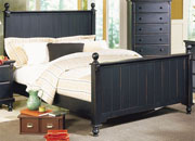 Pottery Black Bed