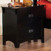 Canton Maloney Black Nightstand