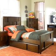 Twilight Full Panel Bed Without Trundle