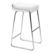 Wedge Bar Chair White