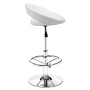 Pluto Barstool White