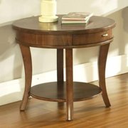 Gatsby End Table-Medium Brown