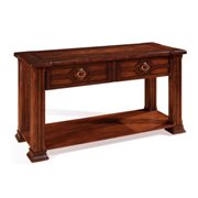 Villa Madrid Sofa Table-White Oak