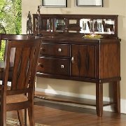 Rhythm Server Sideboard-Medium Brown Walnut