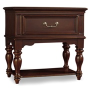 Moccato One-Drawer Leg Nightstand