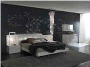 Nightfly King Bedroom Set in White