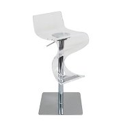 Viva Acrylic Bar Stool-Clear Acrylic