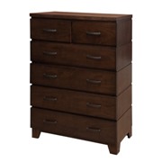 Kimberley Six Drawer High Chest