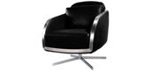 Lido Accent Chai Accent Chair-Black