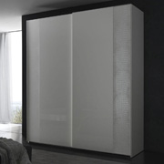 Nightfly White 2 Door Sliding Wardrobe