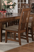 Burton Side Chair in Warm Medium Oak