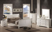 Saint Laurent Bedroom Set White