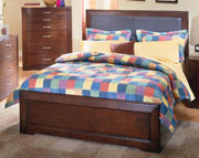 Parkside Leather Bed