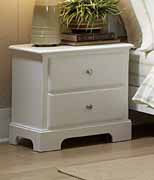 Morelle Nightstand White