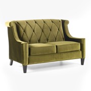 Barrister Loveseat Green