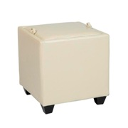 Metro Storage Ottoman Cream