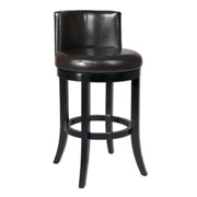 Metro Swivel Bar Bar Stool Espresso